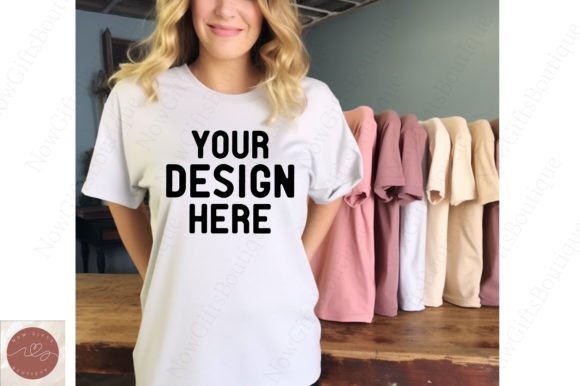 Bella Canvas T-shirt Mockup 32 Graphics