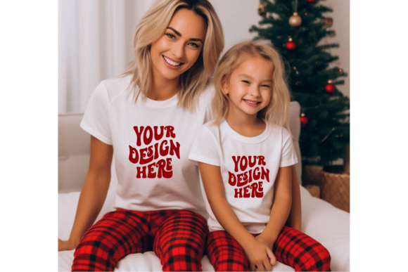 Christmas Mom & Me T-Shirt Graphics Review