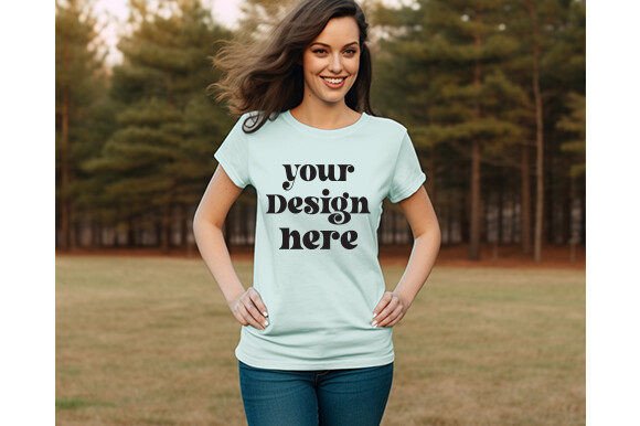 Comfort Colors C1717 Chalky-Mint Graphics & T-Shirts