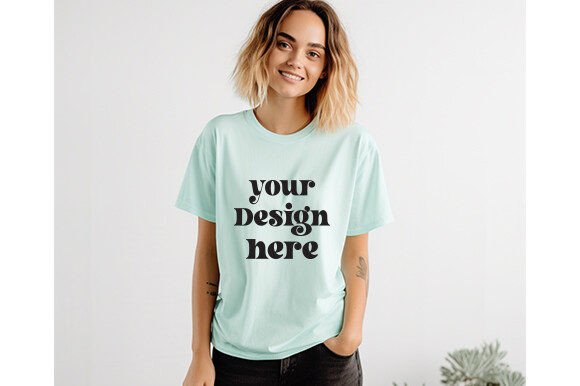 Comfort Colors C1717 Island Reef Graphics for T-Shirts