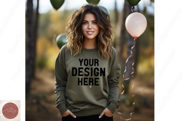 Happy New Year Sweatshirt Mockup 100: Graphics for Hoodies Sweatshirts