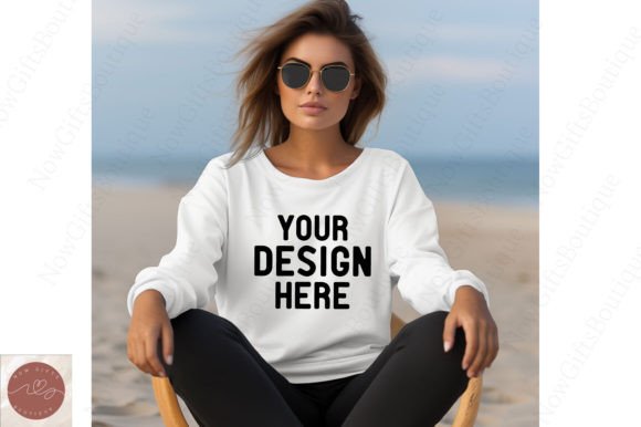 Reviewing Comfort Women Beach 3001 White Mockup