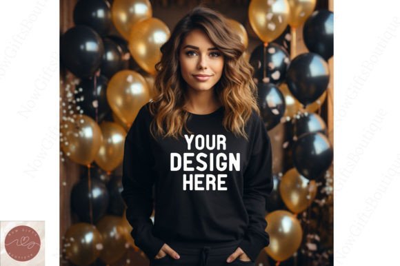 Reviewing Happy New Year Sweatshirt Mockup 37 Graphics for Hoodies Sweatshirts