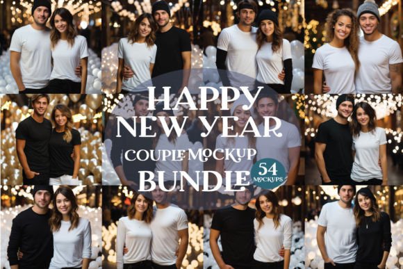 Reviewing the Happy New Couple Mockup Bundle