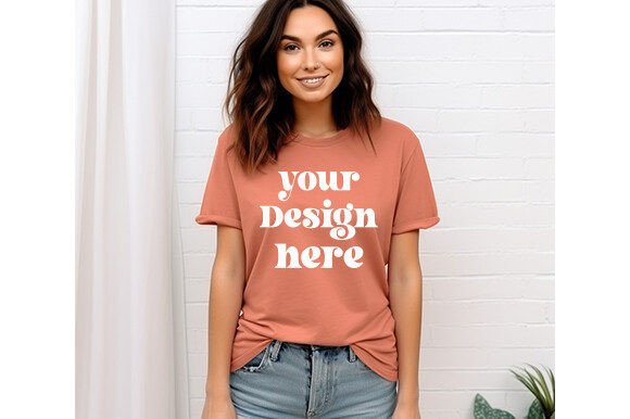 Terracotta Mockup for T-Shirts & Graphics